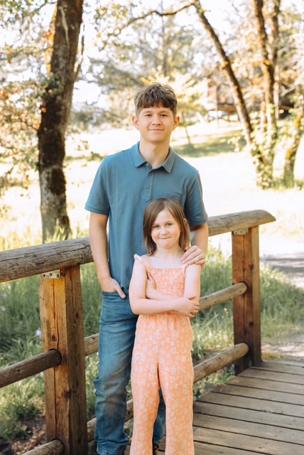 Andrew Fulton with his wife