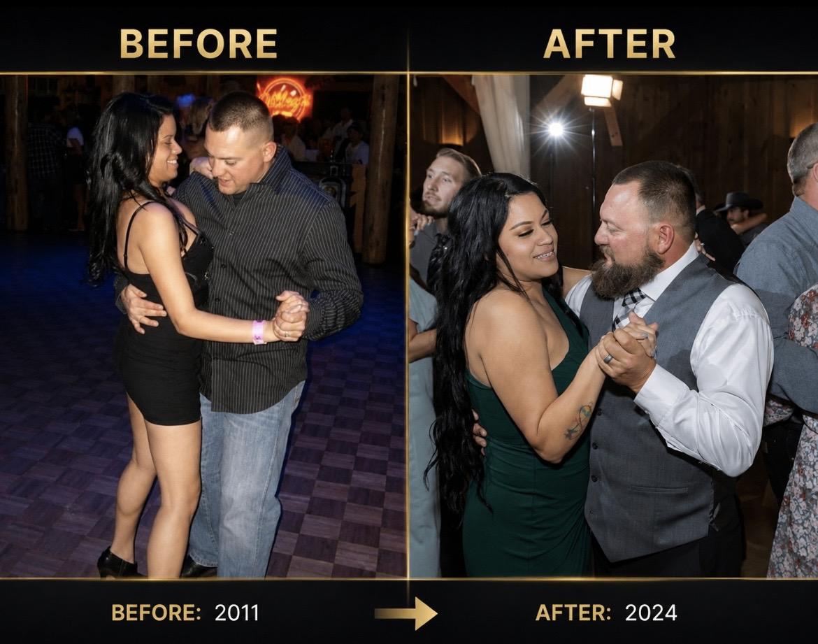 Tony Coronado and his wife