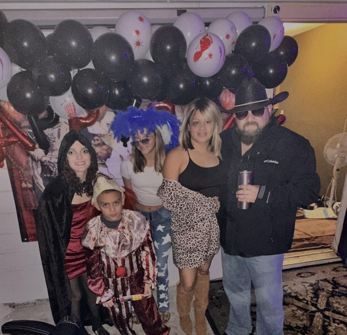 Tony Coronado's family